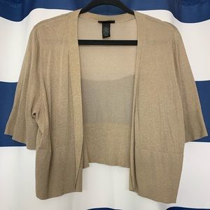 Sz 22/24 Gold cardigan
